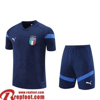 Italia Survetement T Shirt bleu marine Homme 22 23 TG666