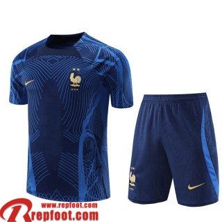 Francia Survetement T Shirt bleu Homme 22 23 TG669