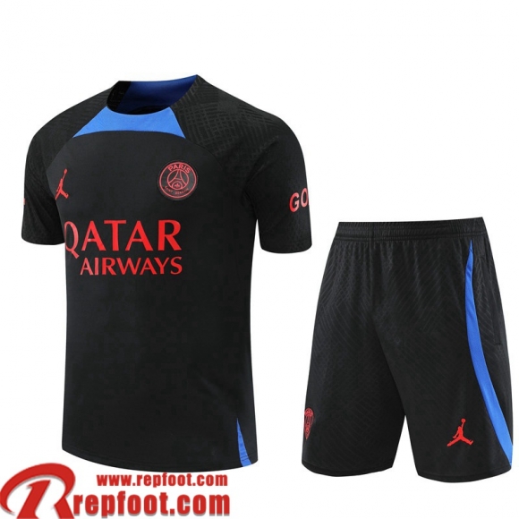 PSG Survetement T Shirt noir Homme 22 23 TG670