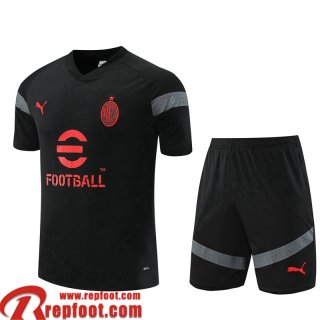 AC Milan Survetement T Shirt noir Homme 22 23 TG672