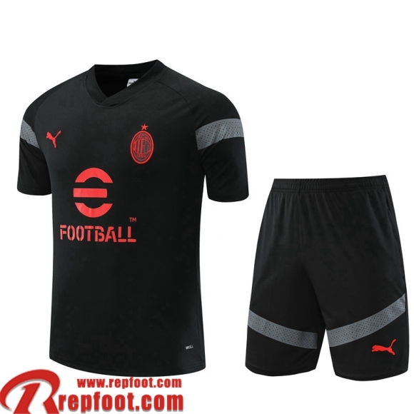 AC Milan Survetement T Shirt noir Homme 22 23 TG672