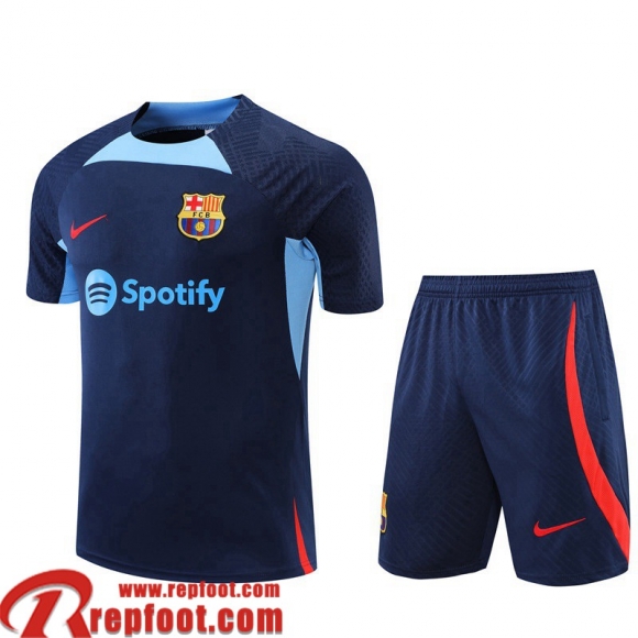 Barcellona Survetement T Shirt bleu marine Homme 22 23 TG684