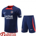 PSG Survetement T Shirt bleu marine Homme 22 23 TG685