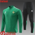 Real Betis Survetement de Foot vert Enfant 22 23 TK535  Real Betis Survetement de Foot vert Enfant 22 23 TK535