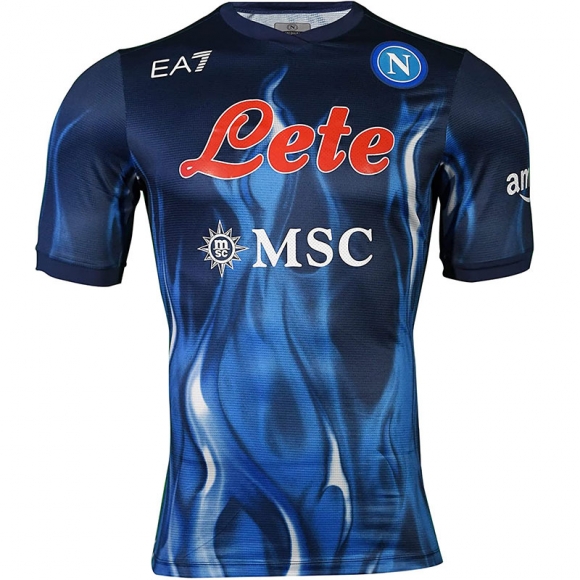 Maillot du Foot EA7 SSC Napoli Third 2021 2022