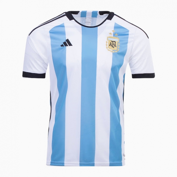 Maillot De Foot 3-STAR Argentine Domicile Homme World Cup 2022