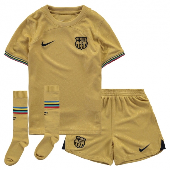 Barcelone Maillot De Foot Exterieur Enfant 22 23