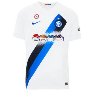 Tartarughe Ninja Inter Milan Maillot De Foot Exterieur Homme 23 24