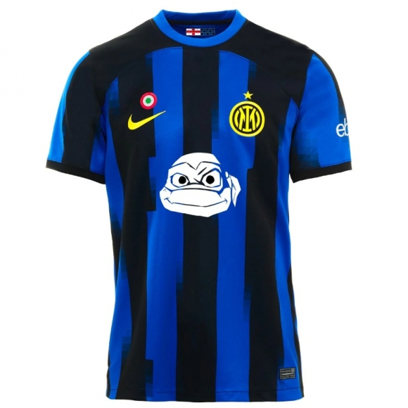 Tartarughe Ninja Inter Milan Maillot De Foot Domicile Homme 23 24 Tartarughe Ninja Inter Milan Maillot De Foot Domicile Homme 23 24