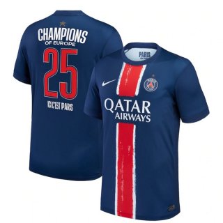 PSG Maillot De Foot Domicile 25 # Champions Homme 24 25