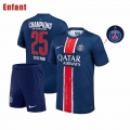 PSG 25 # Champions Maillot De Foot Domicile Enfant 24 25