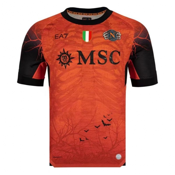 Naples Maillots De Foot Halloween gardien de but Homme 2025 2026