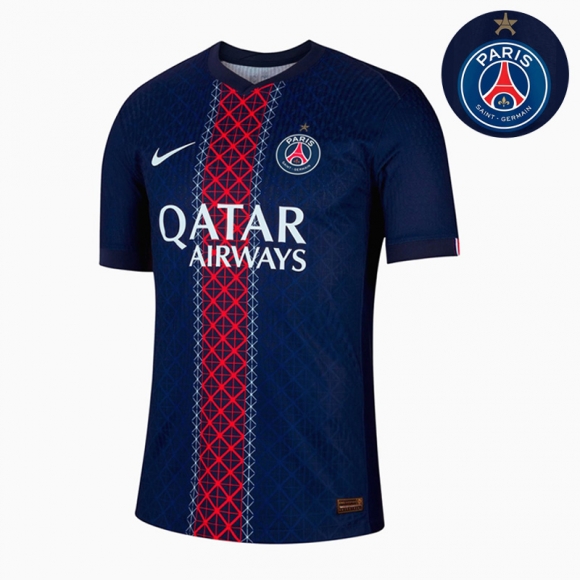 PSG Maillot Foot Domicile Avec Une étoile 25 26 Champions d'EUROPE