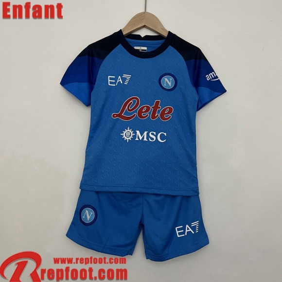 Naples Maillots Foot Domicile Enfant 22 23