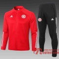 Internacional Veste foot 20 21 rouge A308#