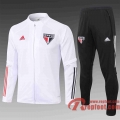 Sao paulo Veste foot 20 21 blanc A310#