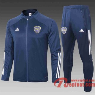 Boca Juniors Veste foot 20 21 bleu marin A323#