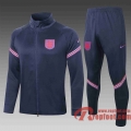 Angleterre Veste foot 20 21 Marine A330#