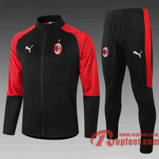 AC Milan Veste foot noir 20 21 A381