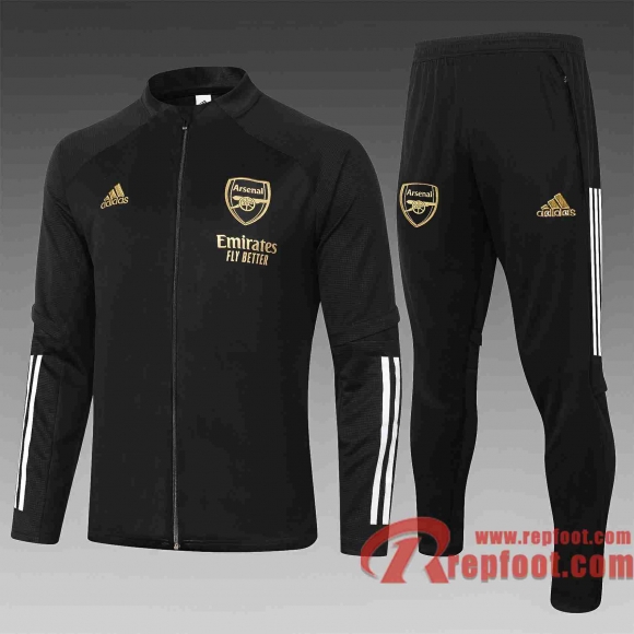 Arsenal Veste foot Noir 20 21 A394