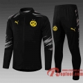 Dortmund BVB Veste foot Noir 20 21 A398