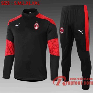 AC Milan Survetement Foot noir 20 21 B423