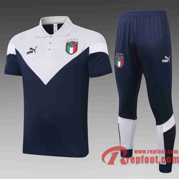 Italie Polo de foot 20 21 Noir - Gris clair C422#  Italie Polo de foot 20 21 Noir - Gris clair C422#