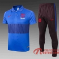 Barcelone Polo de foot 20 21 bleu C432#