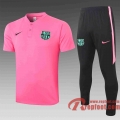 Barcelone Polo de foot 20 21 pink C453#