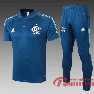 Flamengo Polo de foot 20 21 bleu marin C459#