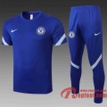 Chelsea Polo foot Bleu foncé 20 21 C550