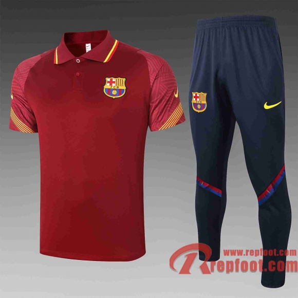 Barcelone Polo foot Bordeaux 20 21 C555