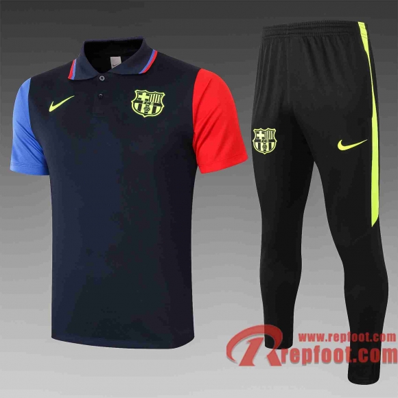 Barcelone Polo foot Bleu foncé 20 21 C565