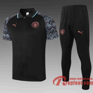 Manchester City Polo foot noir 20 21 C578