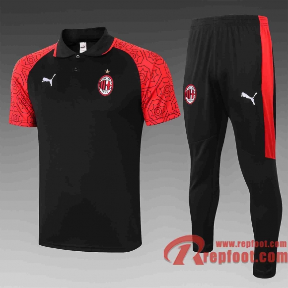 AC Milan Polo foot noir 20 21 C582 AC Milan Polo foot noir 20 21 C582