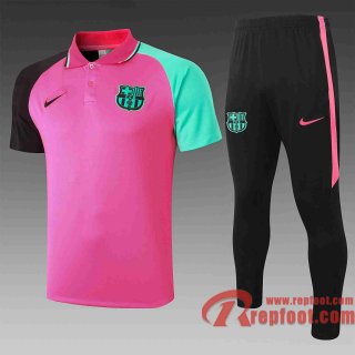 Barcelone polo foot pink 20 21 C595