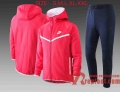 Sport Veste foot Sweat a Capuche pink F271 20 21