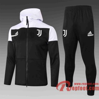 Juventus Veste foot - Sweat a Capuche noir 20 21 F275