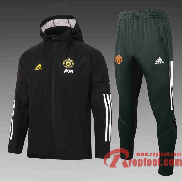 Manchester United Coupe Vent noir 20 21 G071