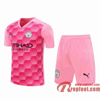 Manchester City Maillots foot Gardiens de but Pink 20 21