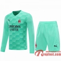 AC Milan Maillots foot Gardiens de but Manche Longue blue-green 20 21 AC Milan Maillots foot Gardiens de but Manche Longue blue-green 20 21