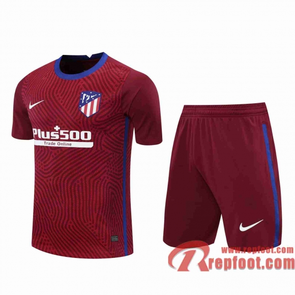 Atletico Madrid Maillots foot Gardiens de but Dark red 20 21