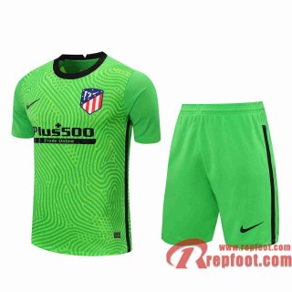 Atletico Madrid Maillots foot Gardiens de but green 20 21