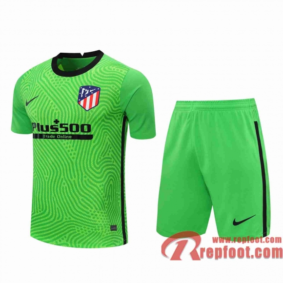 Atletico Madrid Maillots foot Gardiens de but green 20 21  Atletico Madrid Maillots foot Gardiens de but green 20 21