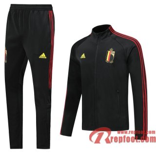 Belgique Veste foot noir - Sangles 20 21 J01