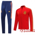 Espagne Veste foot rouge - Sangles 20 21 J03