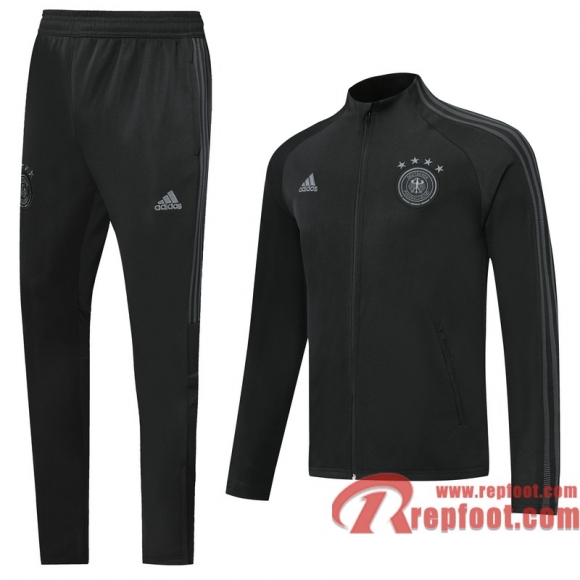 Allemagne Veste foot noir - Sangles 20 21 J04