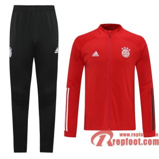 Bayern Munich Veste foot rouge - Entrainement 20 21 J101