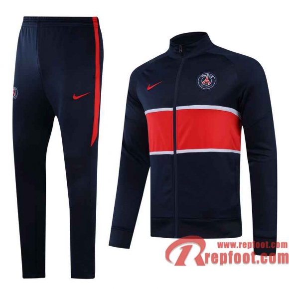 PSG Paris Veste foot Bleu foncE - Patron 20 21 J151