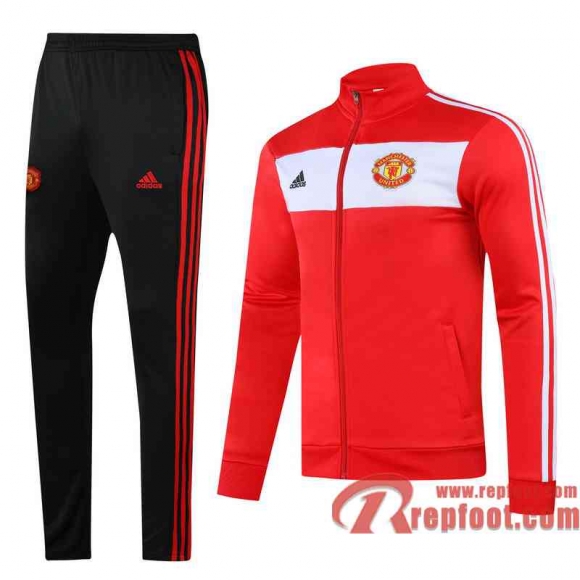 Manchester United Veste foot rouge - Patron 20 21 J156